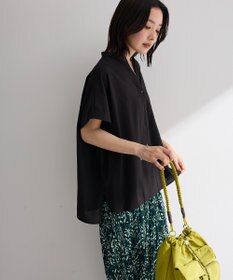Green Parks 半袖シアースキッパーブラウス