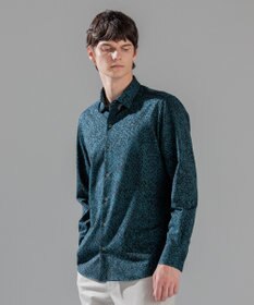 JOSEPH HOMME バークジャガードジャージー   レギュラーカラーシャツ