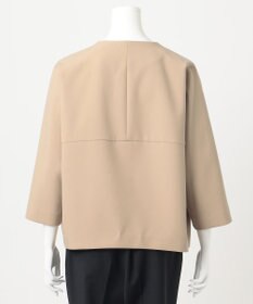 23区 L 【R(アール)】2WAYダブルクロス ノーカラージャケット