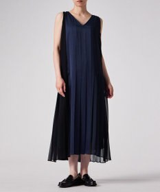 Paul Smith ブロッキング プリーツ ワンピース