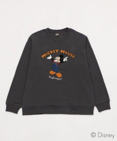 WEGO MICKEYサガラ刺繍スウェット