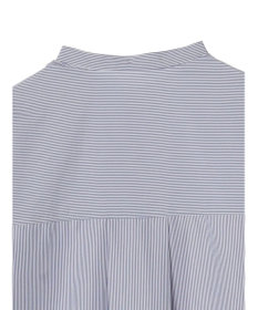 Green Parks レイヤードアソート柄シャツチュニック