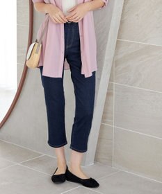 Tiaclasse 【安田美沙子さん着用・洗える】ストレッチストレートデニム