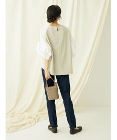 CRAFT STANDARD BOUTIQUE 袖ねじり切り替えプルオーバー