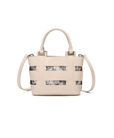 style code 【MERCURYDUO/マーキュリーデュオ】軽量メッシュ　花柄巾着付ミニトートバッグ