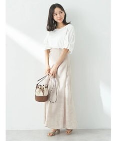 earth music&ecology タックスリーブプルオーバー