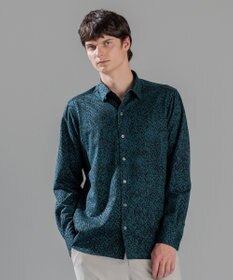 JOSEPH HOMME バークジャガードジャージー   レギュラーカラーシャツ