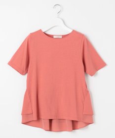 Feroux 【UVケア】バックペプラムチュニック Tシャツ