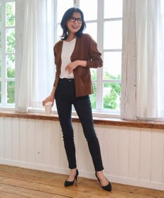 WEGO 【WEB限定/2025年秋冬新作//洗濯OK/毛玉レス/MLXLサイズ展開/オフィス/カジュアル】ベーシックニットカーディガン