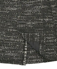 YECCA VECCA ノーカラーツイードジャケット