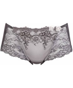 WACOAL サニタリーショーツ 【リボンブラ 胸もとフィットながもち】 BXD409とペア はきこみ丈あさめ ナプキンがズレにくい 生理用ショーツ ボーイレングス レディース PXD309 /ワコール