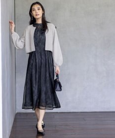 ANY SIS S 【洗える】フェザーボレロ カーディガン