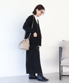 AMERICAN HOLIC 【WEB限定】バイパチVネックルーズカーディガン