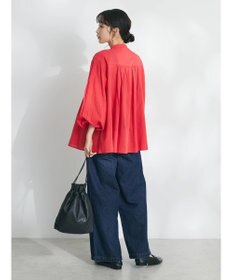 CRAFT STANDARD BOUTIQUE インド綿ピンタックブラウス