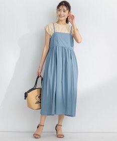 組曲 S 【洗える】バックパールフレアカットソー