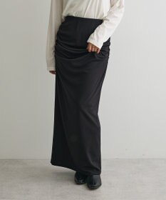 CRAFT STANDARD BOUTIQUE ドレープデザインIラインスカート