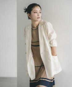 YECCA VECCA シアーテーラードジャケット