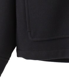 WEGO 【ユニセックス着用ITEM】メルトンショートZIPブルゾン