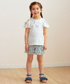 ANY KIDS フリル 天竺 ショート パンツ