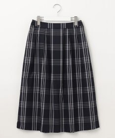 J.PRESS LADIES S 【洗える】コンパクトチェック スカート