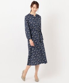 洗える】リバティプリント ワンピース / J.PRESS LADIES L