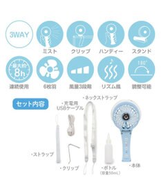 Mother garden しろたん ミストファン 《食いしん坊柄》