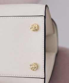 Maison de FLEUR スタッズフラップ２Ｗａｙバッグ