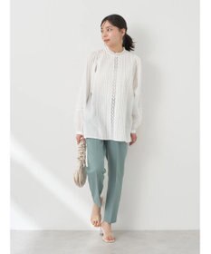 earth music&ecology 接触冷感テーパードパンツ