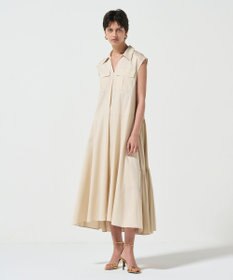 GRACE CONTINENTAL ティアードコンビシャツワンピース