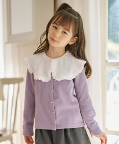 ANY KIDS スナップボタンカーディガン