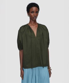 JOSEPH コットンサティーンブラウス　NADOR