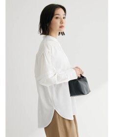 Green Parks ボリュームタックブラウス