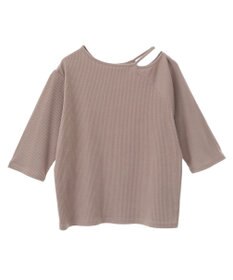 Green Parks ５分袖テレコリブプルオーバー