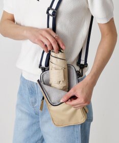 MOONBAT 【WEB限定セット/UV遮蔽率100％】POLO RALPH LAUREN （ポロ ラルフローレン）サコッシュ付き 晴雨兼用 折りたたみ傘 ポロポニー