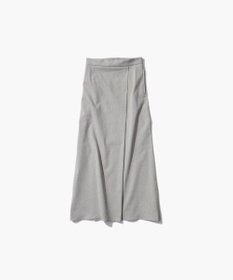 ATON HEAVY HEMP | タックストレートスカート