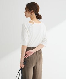 Green Parks ５分袖テレコリブプルオーバー