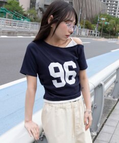 WEGO レイヤードドッキングワンショルちびT