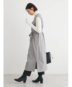 Green Parks ハイスペック共布リボン付ジャンスカ