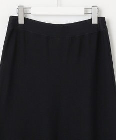 自由区 【洗える・XSサイズあり】クレープストレッチニット スカート
