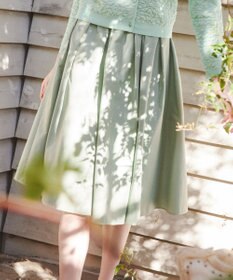 TOCCA 【大人百花掲載】【洗える】CRISP LETTUCE スカート