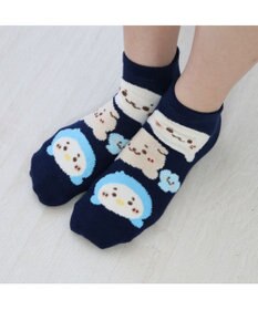 Mother garden しろたん スニーカー丈ソックス 3足セット 21~24cm 《顔ぼんアイス/お友達カラフル/お友達フェイス》