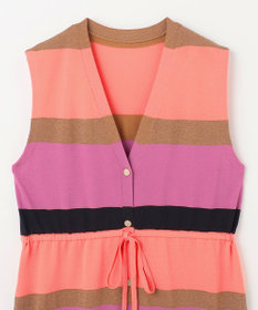 GRACE CONTINENTAL ニットマルチボーダージレ