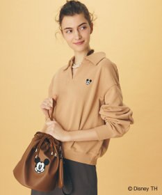 ANY 【ディズニー】ミッキーマウス／フェイクレザー巾着バッグ