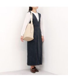 UNBILLION カシュカシュ cachecache / シボフェイクレザーソフトホーボーバッグ