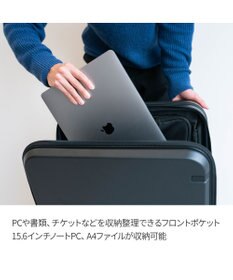 ACE BAGS & LUGGAGE ace. トルク スーツケース 63/78L A4/15.6インチPC収納 ガーメントケース付 09092 エース