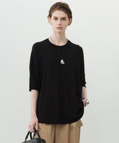 ICB 【人気のため新色追加・接触冷感・UVカット・洗える】 VIS/NYハイゲージ プルオーバー ブラック系