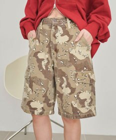 WEGO ヴィンテージウォッシュカーゴハーフパンツ