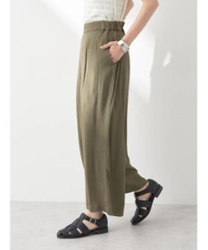 earth music&ecology レーヨンクレープイージーパンツ