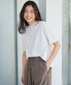 ANY L オーガビッツ刺繍ロゴＴシャツ