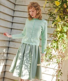 TOCCA 【大人百花掲載】【洗える】CRISP LETTUCE スカート